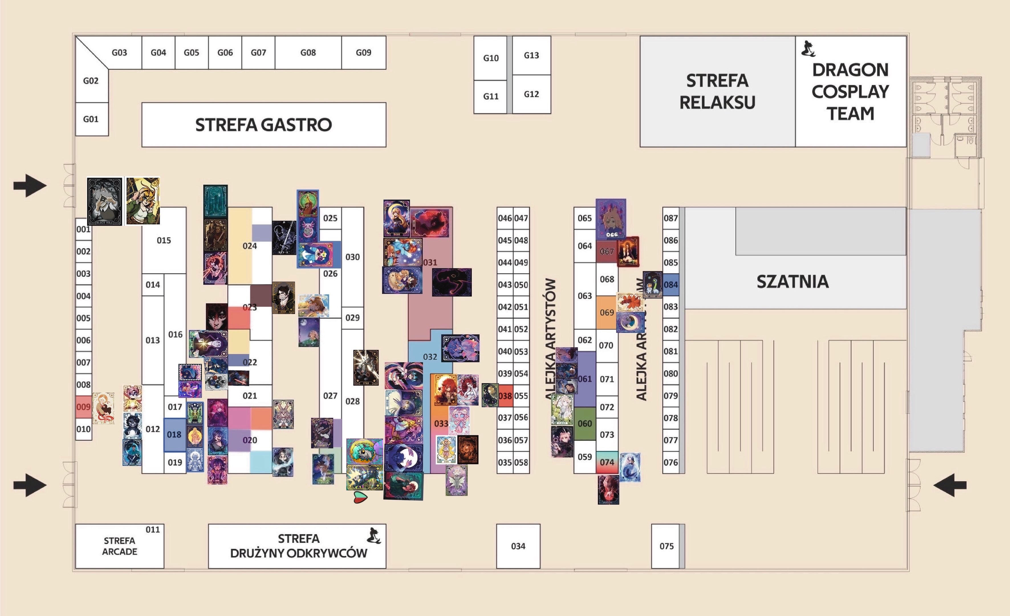 Hala 3 - Warszawskie Targi Fantastyki