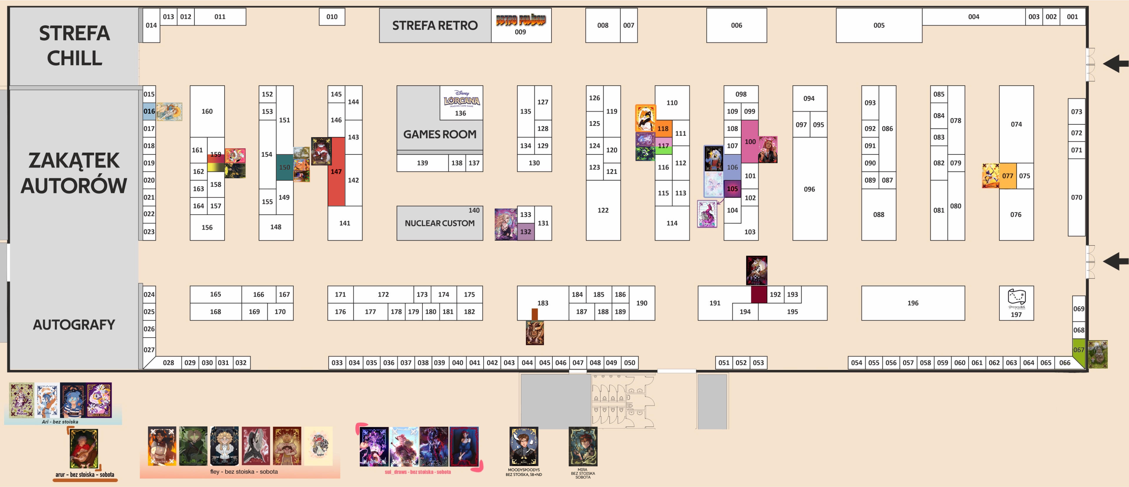 Warszawskie Targi Fantastyki - Hala 1