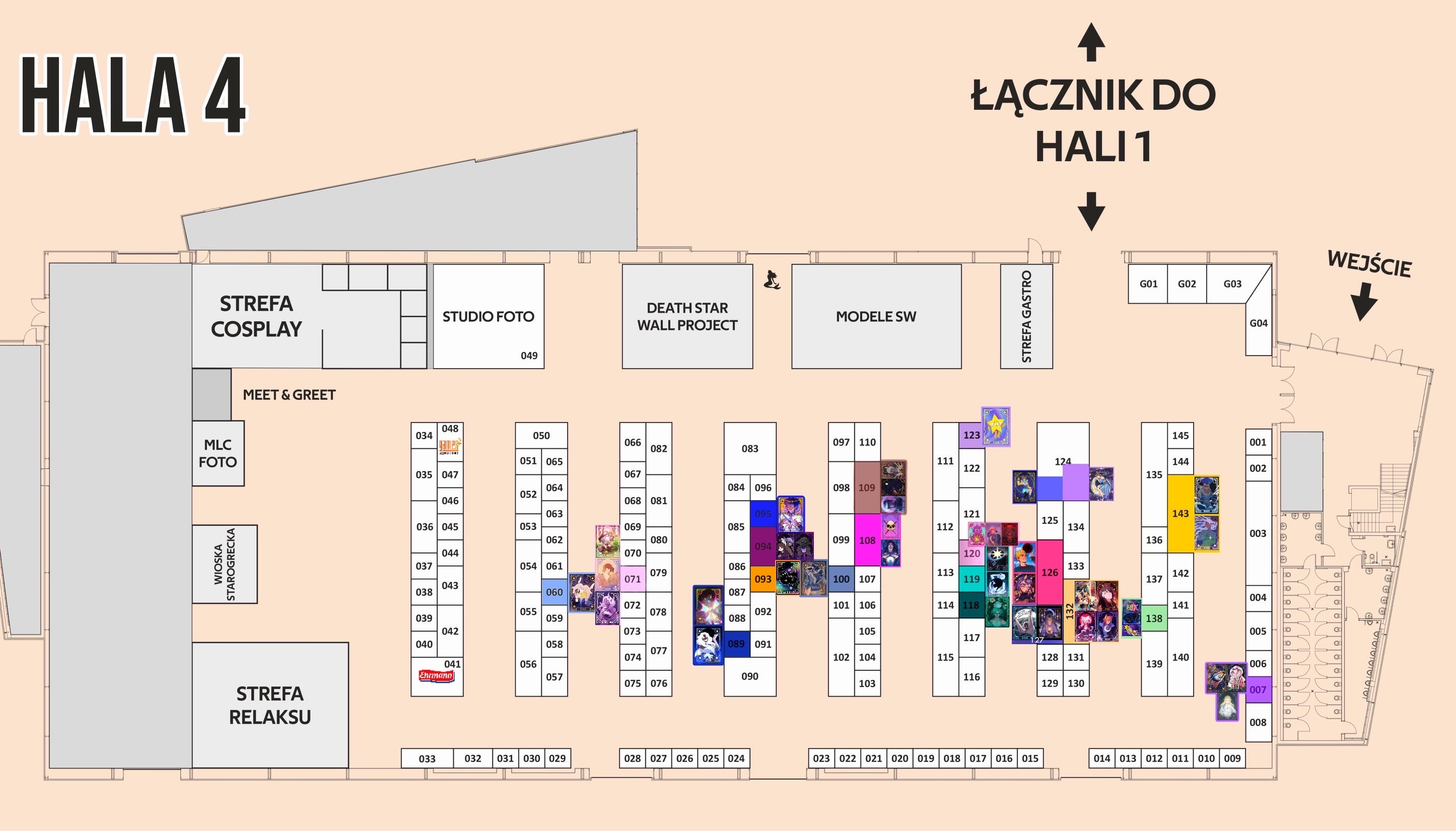 Hala 4 - Warszawskie Targi Fantastyki