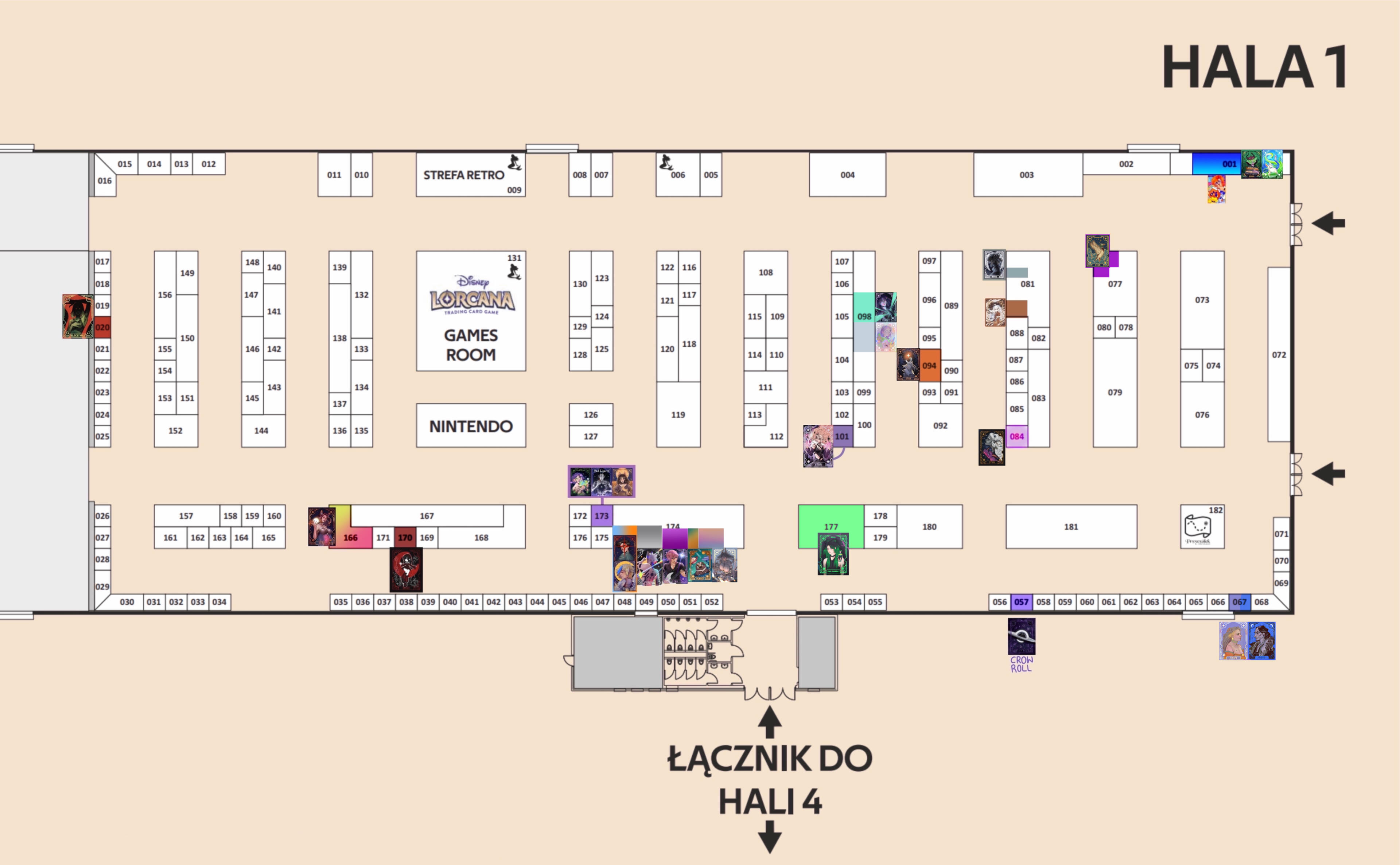 Hala 1 - Warszawskie Targi Fantastyki